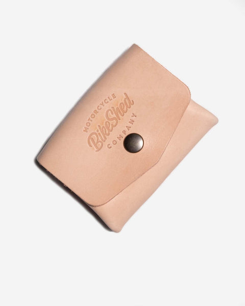 BSMC x Duke & Sons Snap Wallet - Natural – Bike Shed Moto Co. USA