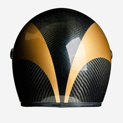 BSMC x Hedon Club Racer Carbon Ed. Helmet DOT, back