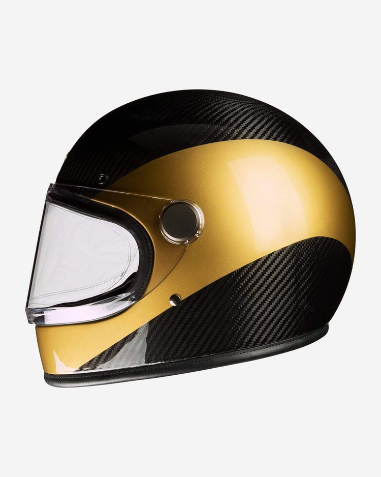 BSMC x Hedon Club Racer Carbon Ed. Helmet DOT, side on