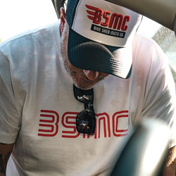 Dan wearing our BSMC XR Cap - Red/White/Blue