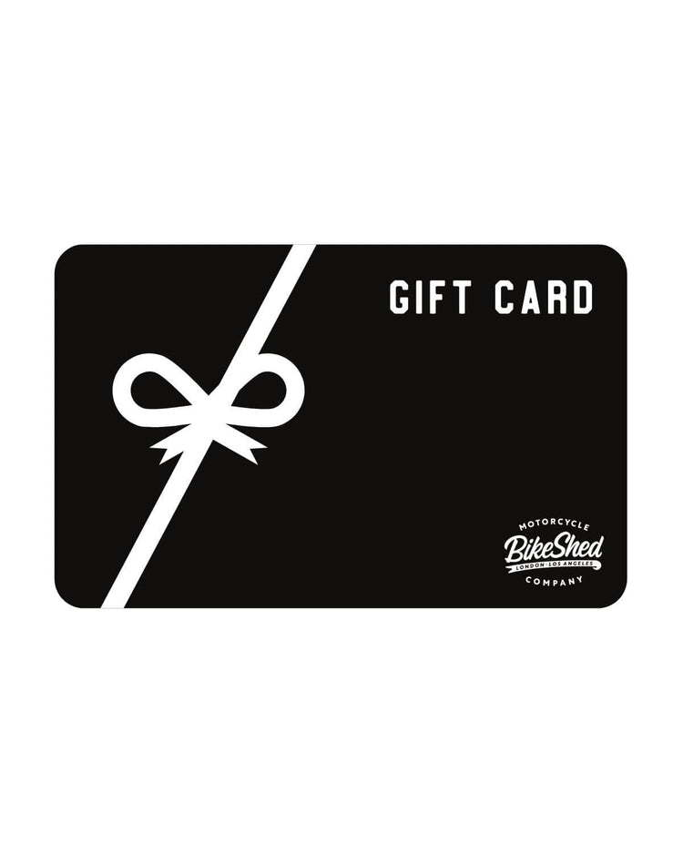 Gift Card (E-voucher) – Bike Shed Moto Co. USA
